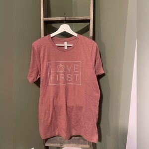 Love First Women’s Graphic Tee